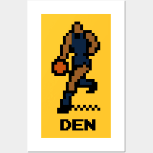 8-Bit Basketball - Denver Posters and Art